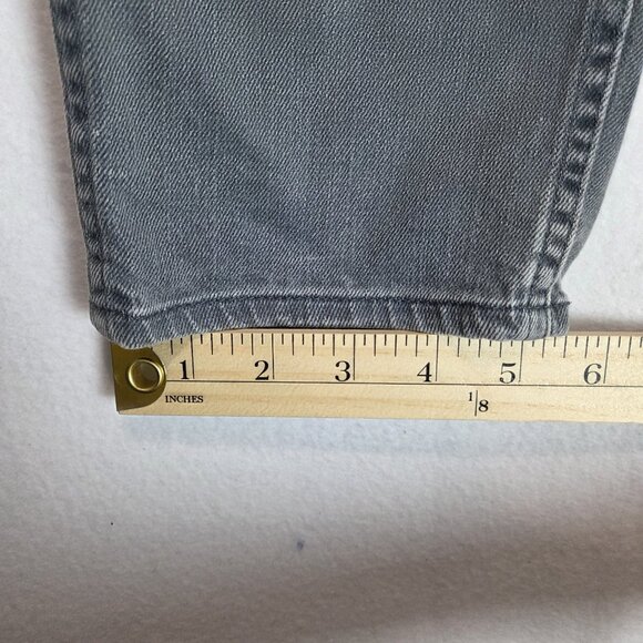 Levi's 511 Jeans Mens 29x30 Medium Wash Gray Denim Skinny Leg Pants Low Rise - Picture 8 of 10